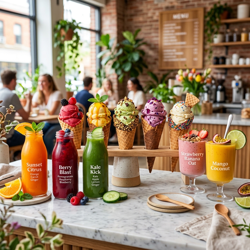 Ice Cream & Juice Bars