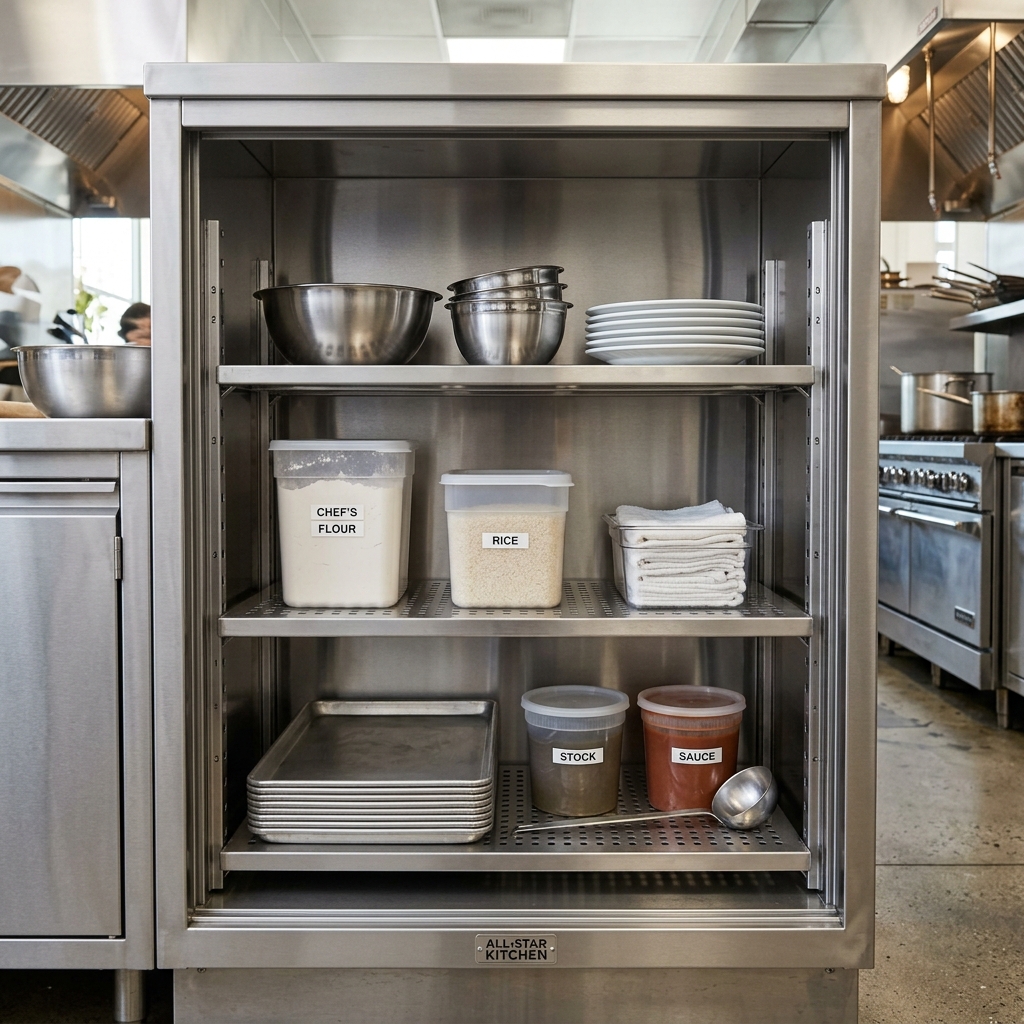 Adjustable Internal Shelving