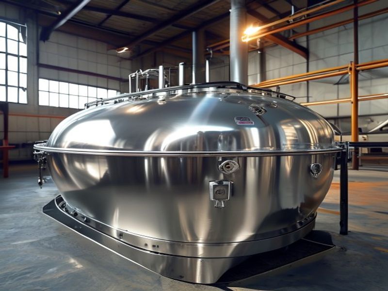 Heavy-Duty SS Vessel Construction
