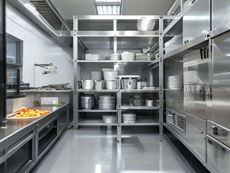 Multi-Tier Ergonomic Shelving